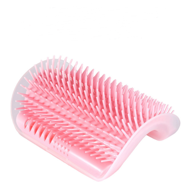 Cat self-grooming wall brush available colors
