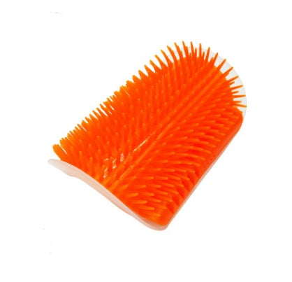Cat self-grooming wall brush box contents