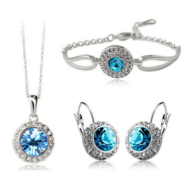 Bridesmaid Self-Care Box - Silver Ocean Blue jewelry
