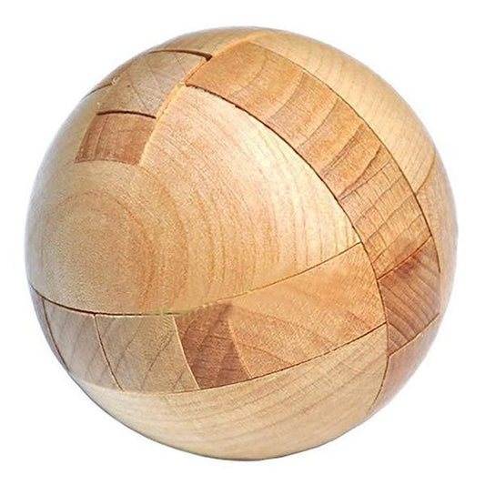 Wooden Magic Ball Puzzle Pack of 10 - kids return gift party favor
