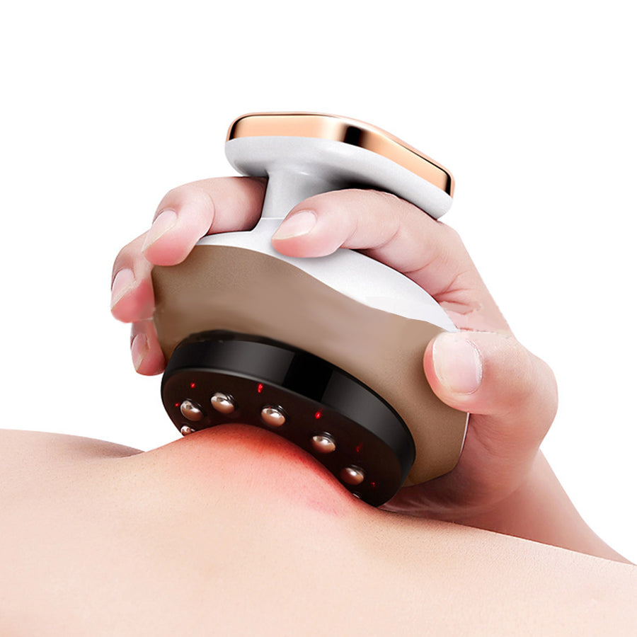 ContourGlow EMS sculpting wand in use on face