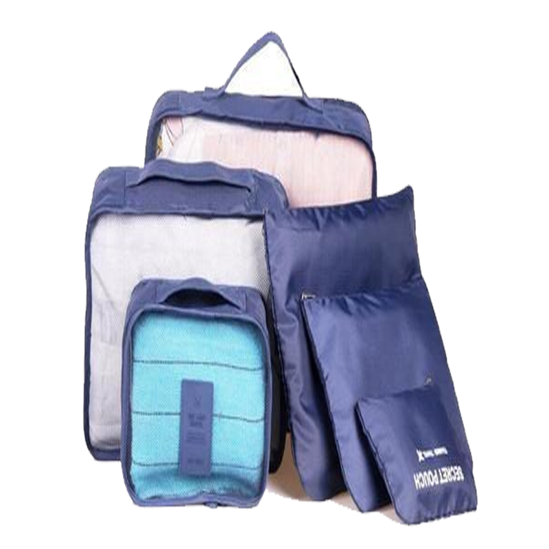 Compression packing cubes product photo flat lay