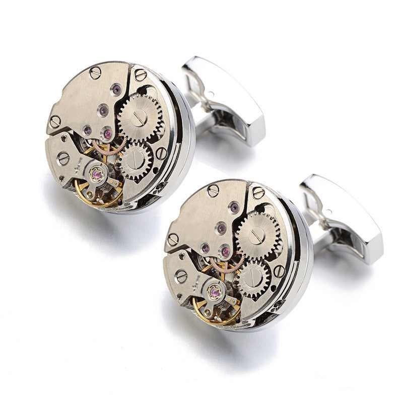 Watch movement cufflinks pack of 10