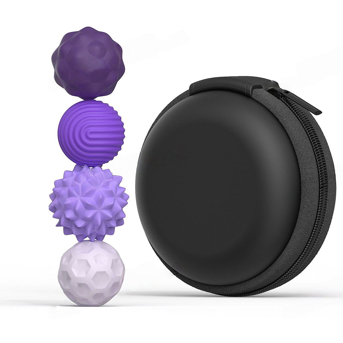 Purple magnetic sensory balls