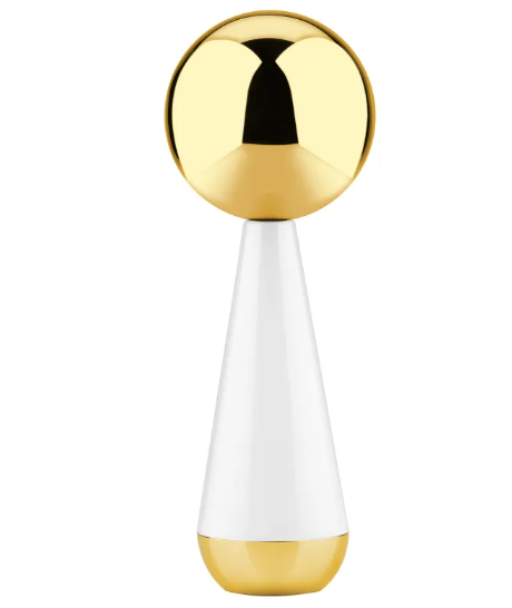 Cooling facial globe, gold