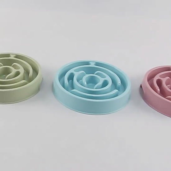 Slow Feeder Dog Bowl video